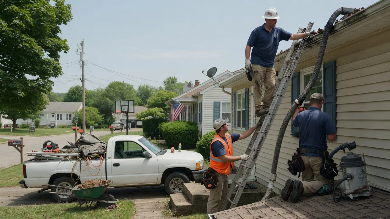 Gutter Installation in Pennville, IN near me